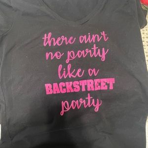 Backstreet Boys t shirt size small.